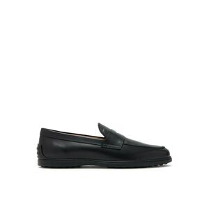 Tod`S Men Calfskin Moccasin With Monogram Masks